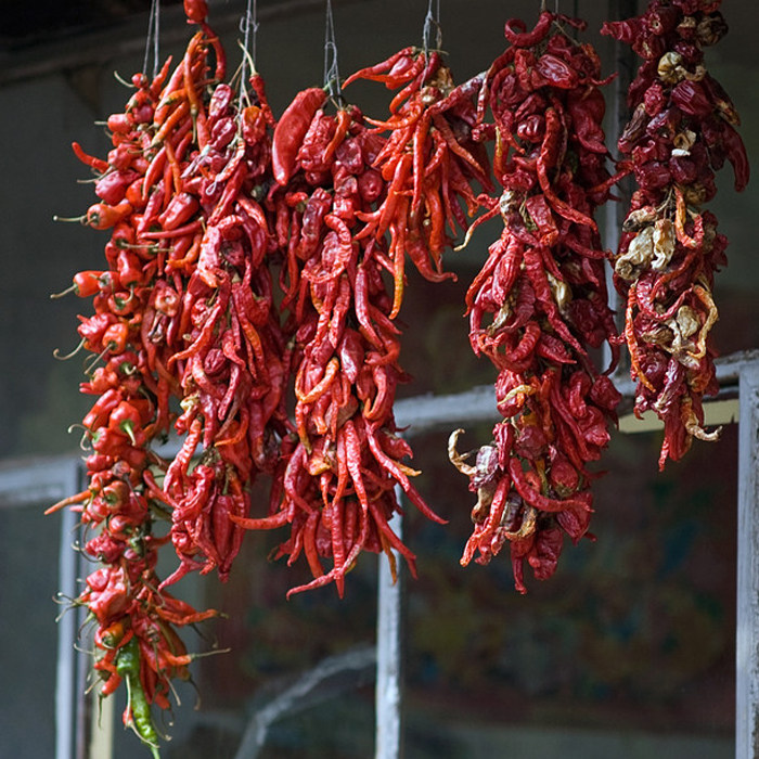 湘西湖南农家干红辣椒带蒂把香辣长干海椒沅陵本地干辣椒2份包邮