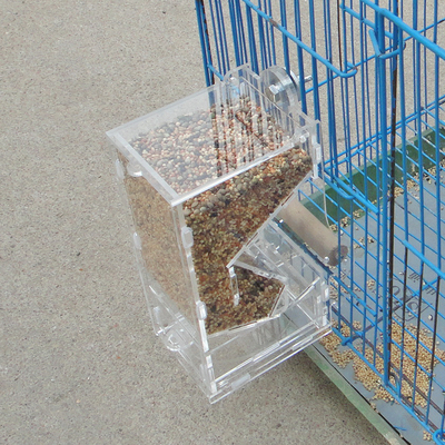 自制鸟食盒自动下食盒图片