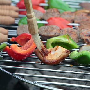 小刀 大地户外用品小菜板 大小刀 木炭家用烧烤必备刮刀 开瓶器 剪刀