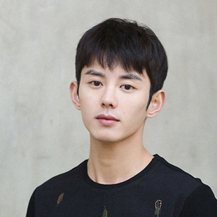 男士假发套真发假发男短发韩版帅气学生逼真自然蓬松男生真人发丝