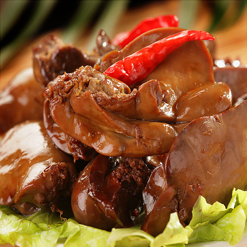 小蜗牛零食店爱鸭香辣鸭肝18gx30包即食办公零食小吃卤味江苏特产