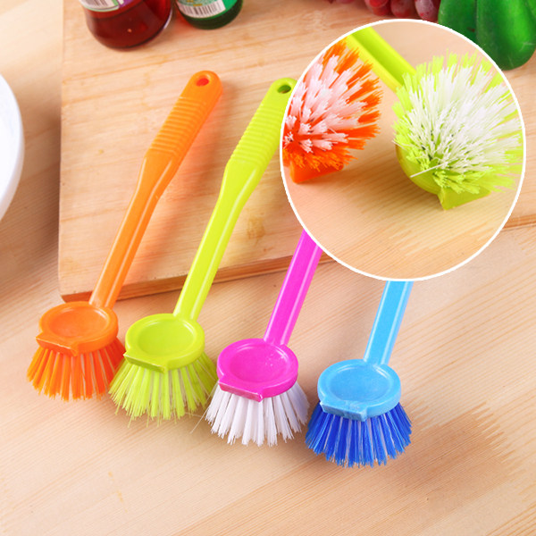 长柄刷子刷锅神器清洁刷锅刷 厨房用刷小工具洗锅刷洗碗刷
