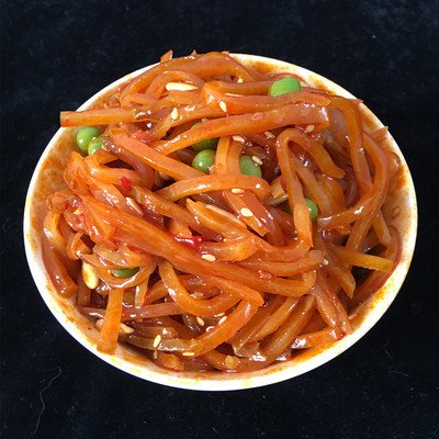 伍仁金丝香辣芥菜丝农家自制咸菜疙瘩丝腌制下饭菜酱菜500g包邮