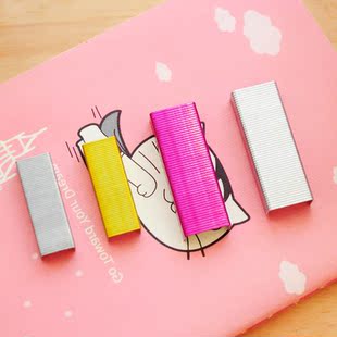 学生用品 晨光文具 创意卡通迷你订书机 米菲系列订书机 赠订书针