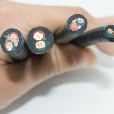 户外电缆线4芯5芯4/6/10/16平方2.5国标纯铜芯耐磨机械工程电源线