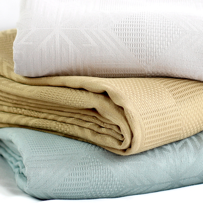 百木王竹纤维盖毯夏季双人空调毯子儿童夏凉被午睡宝宝单人毛巾被