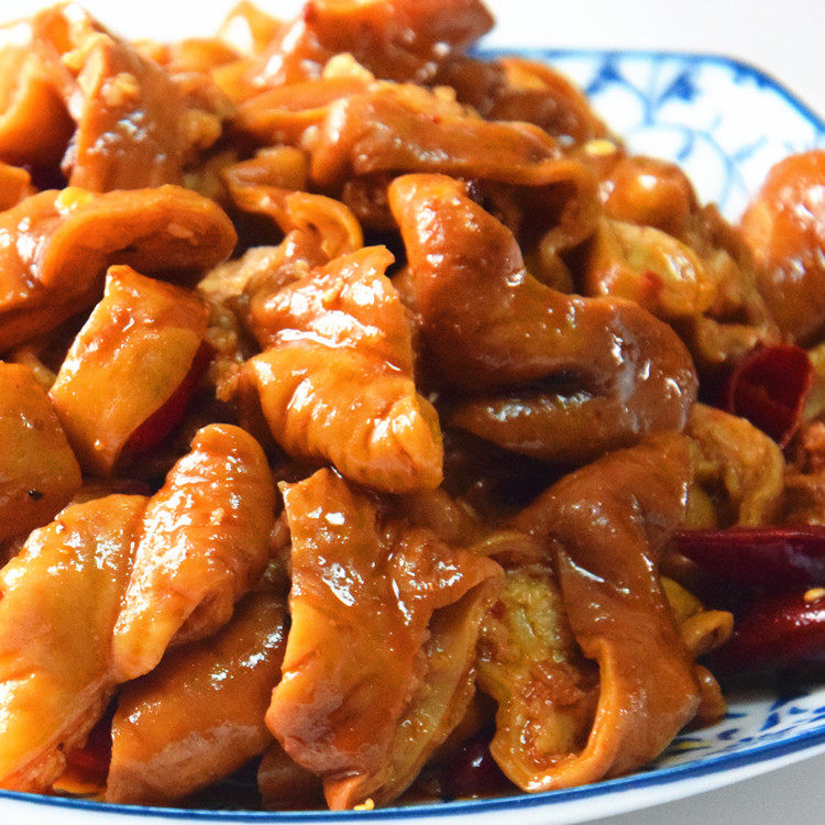 丸子大叔辣子肥肠重庆特产小吃卤味零食香辣肥肠