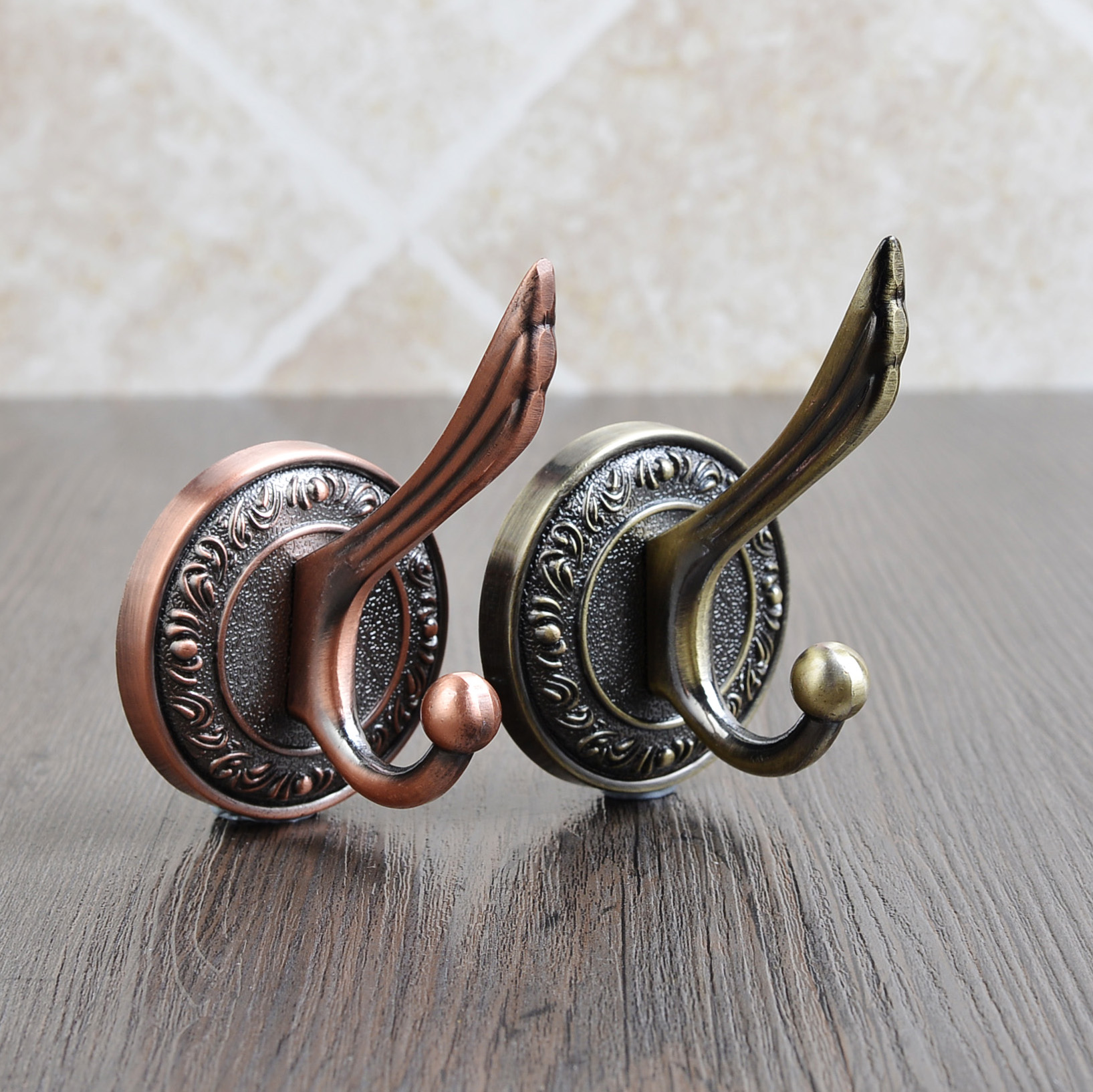 欧式衣服挂钩壁挂挂衣钩墙壁进门衣柜挂钩门后挂衣架衣帽衣架挂钩