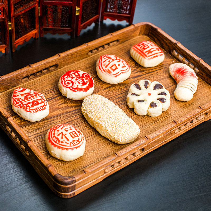 祥禾正宗八件点心 美味糕点年货 特产茶点混合口味包邮礼盒1400g