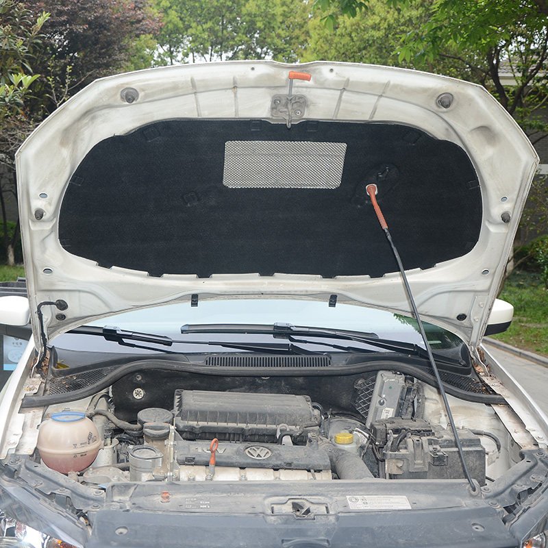 大众波罗11-17款新polo隔音棉汽车发动机引擎盖隔音隔热棉加厚
