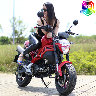 150cc小怪兽摩托车 小魔兽摩托车 迷你街车 学生跑车 摩托车跑车