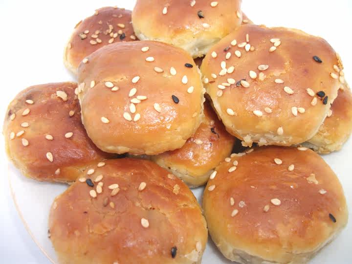 宏村黄山烧饼新鲜现做梅干菜肉饼食品10个|袋包邮零食小吃好再来