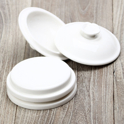 杯盖子通用陶瓷杯子圆形茶杯盖马克杯盖 玻璃杯盖子竹盖木盖配件