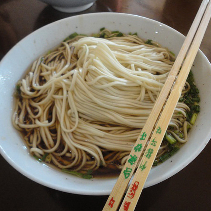 9包邮』高邮阳春面 水面 挂面条 虾籽面 真空包装送调料2份装