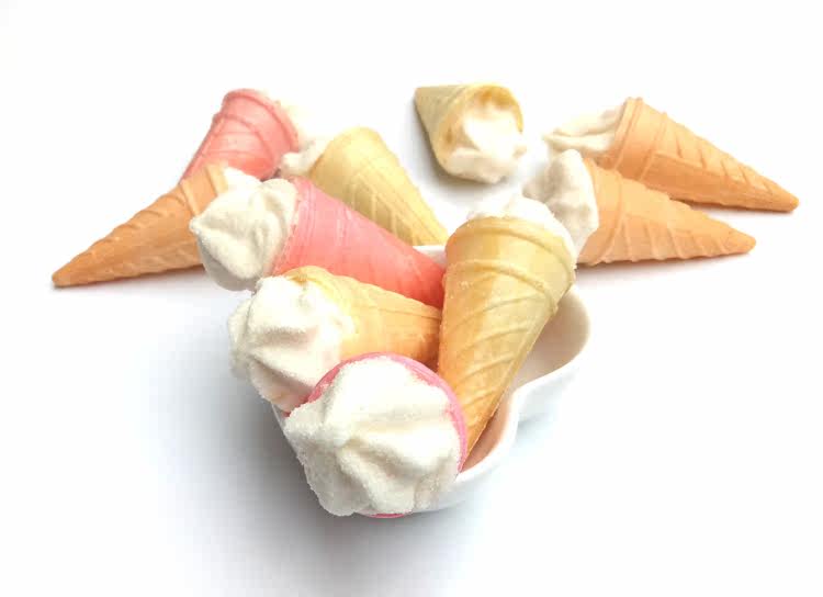 5袋包邮 伊高雪糕杯冰淇淋夹心棉花糖儿童童年怀旧零食糖果喜糖