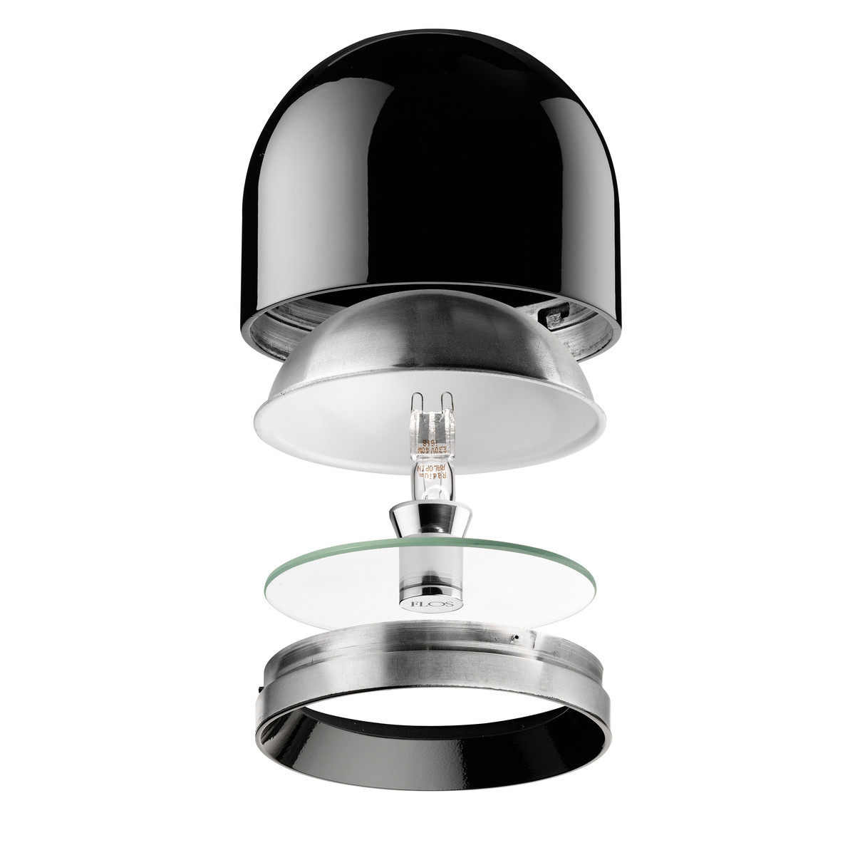 flos 意大利 wan johanna grawunder 铝制 水母 g9卤素吸顶灯射灯