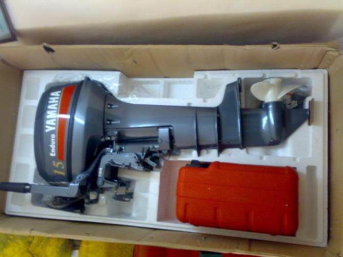 正品yamaha雅马哈2冲程15匹15马力船外机(标准轴)舷外机尾挂机