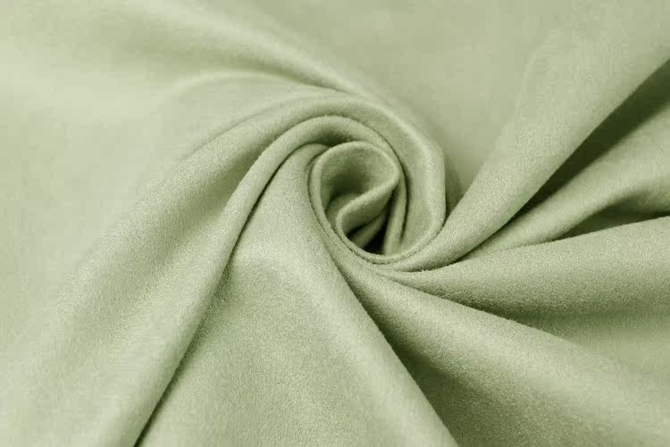 【图】米白色麂皮绒布料鹿皮绒面料 加厚汽车内饰沙发大衣外套裤子 进