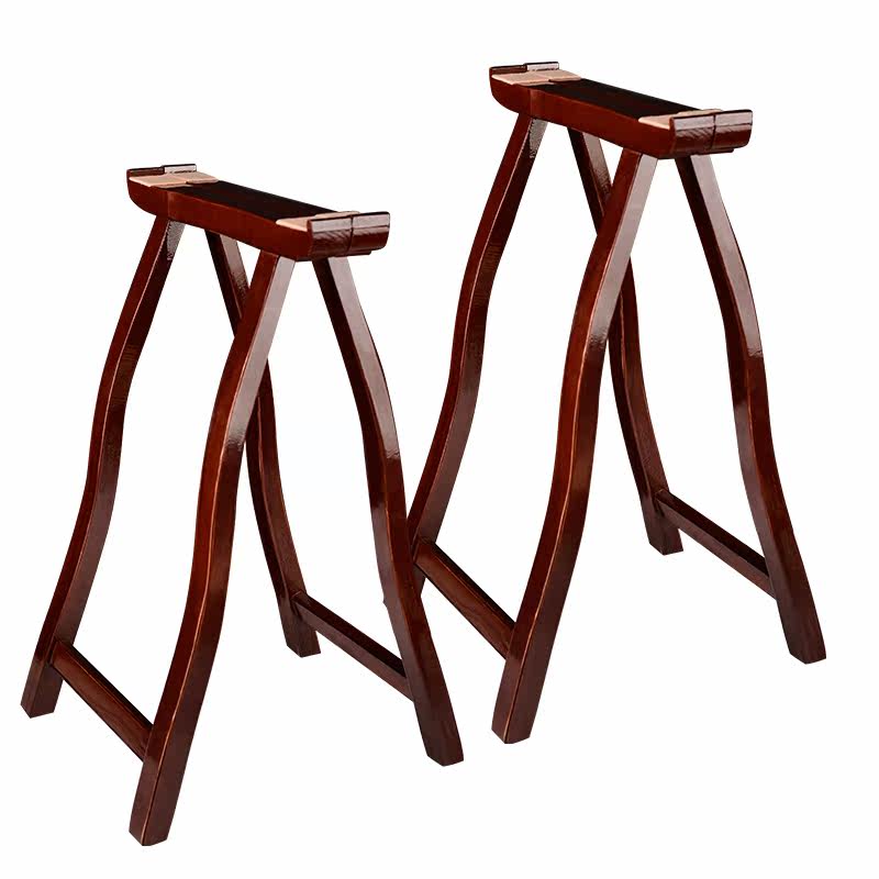 缘乐坊古筝支架 古筝专用a型支架 实木古筝架子 人字形支架一副装