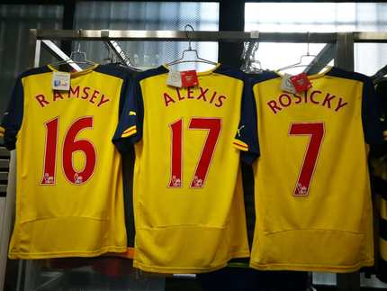 【10年老店】阿森纳17-18赛季第二客场球衣 751515-06 puma正品_7折