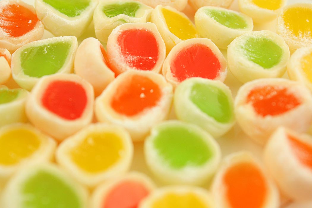 零利润 好利源脆皮软糖鲜乳球袋装250g 水果奶糖 多味混装糖果