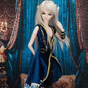 男娃 叶罗丽娃娃男娃 夜萝莉60cm 叶罗丽仙子亮彩主人建鹏 建鹏