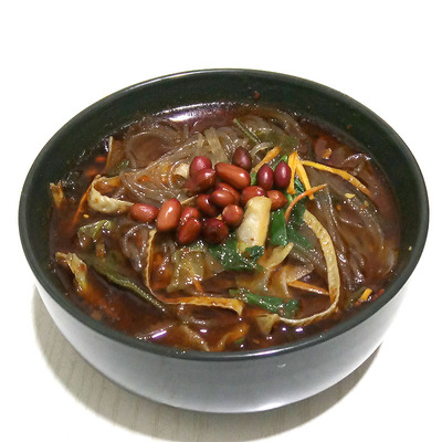 秘制红薯粉 带调料带菜 麻辣米线 冒菜麻辣烫 陕西香辣小吃180gx4