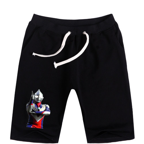 纯棉超人奥特曼超人中裤男童五分裤儿童裤子夏装短裤童装