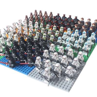 s牌星球大战人仔sy195 克隆白色风暴白兵white clone trooper积木
