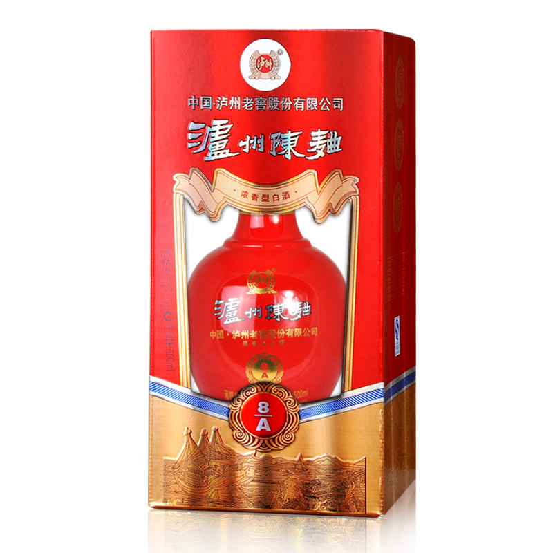 【天猫超市】泸州老窖 泸州陈曲8a 6瓶套装 52度 500ml*6 白酒