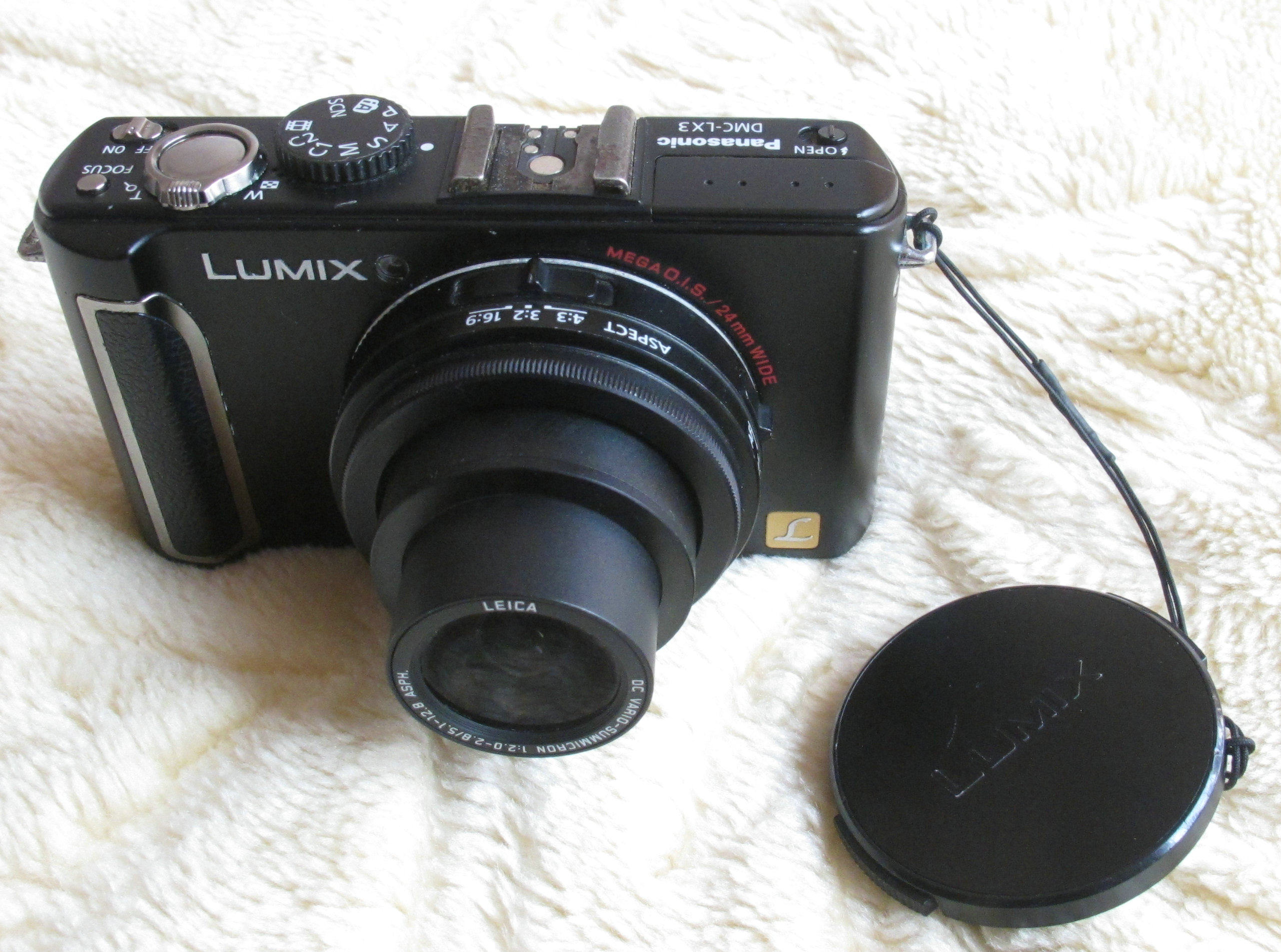 panasonic/松下 dmc-lx3gk lx3 数码相机 配件齐全 近拍效果好