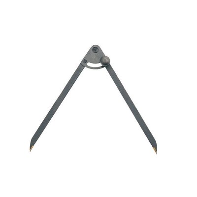 长鹿合金圆规弹簧圆规 钳工划规/划归/钨钢头工业圆规