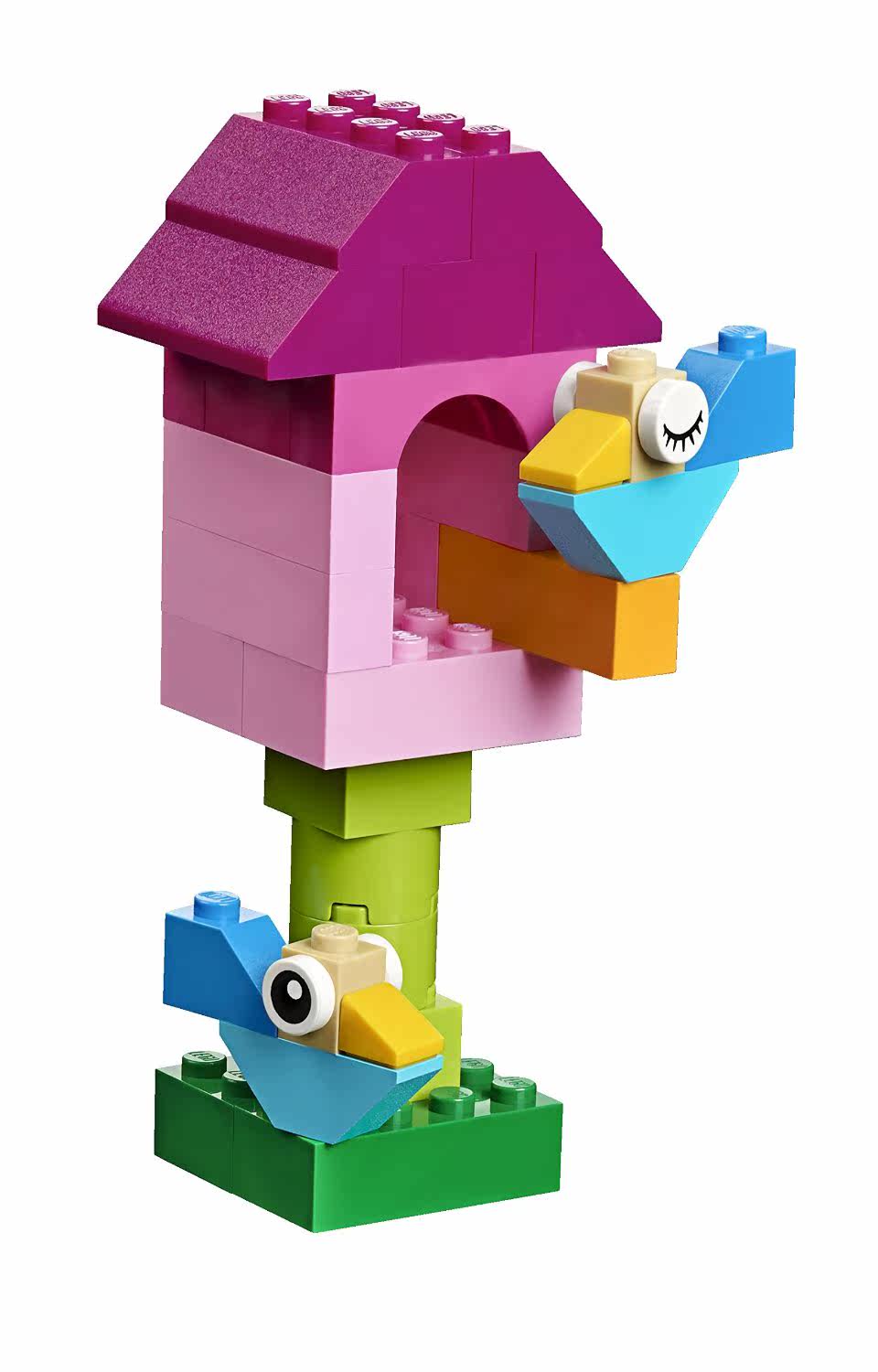 乐高积木拼装经典创意系列补充装明亮色块男女孩玩具小颗粒10694