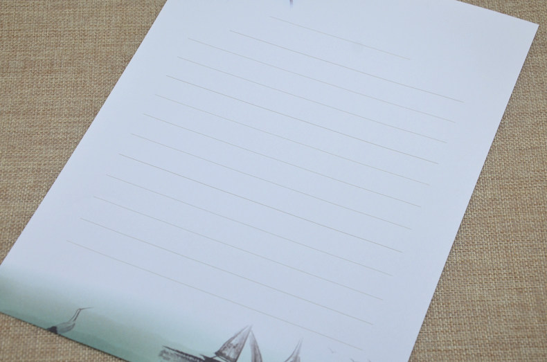 苏墨坊a4横条硬笔书法纸作品纸创作纸张比赛专用纸 钢笔练习纸41