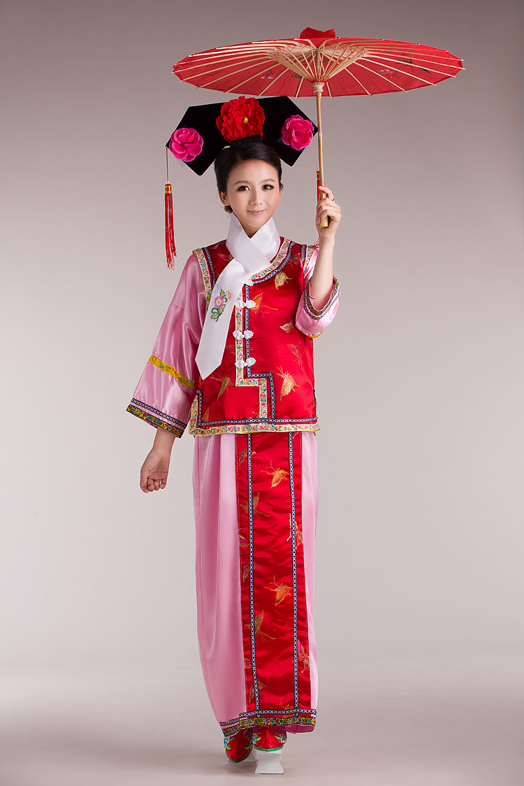 古代格格服装图片,格格服装,清朝格格服装_大山谷图库
