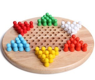 木制玩具 儿童木制玩具 成人益智玩具 全家参与益智玩具 榉木制六角跳