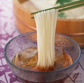 揖保之系日本原装进口手拉面挂面 250g 细面爽滑可口手延素面