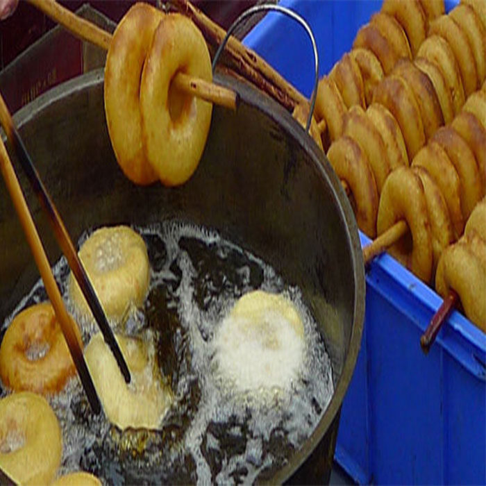 甘肃平凉地方特色小吃农家手工自制油圈油馍馍传统糕点全国包邮