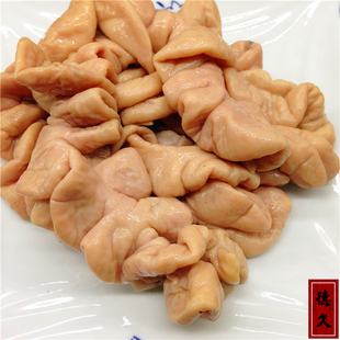 卤料 卤味大肠 带卤料猪大肠 熏烧大肠 猪肠头 熟食肥肠