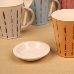 三塘陶瓷 陶瓷水杯盖 马克杯盖咖啡杯配套陶瓷盖