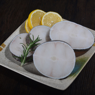 鳕鱼 南极进口银鳕鱼尾450g 宝宝辅食 深海鱼切片