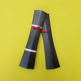 拍板乌木响板京剧戏曲乐器鼓板板红木真黑檀木鼓板檀板发音清脆