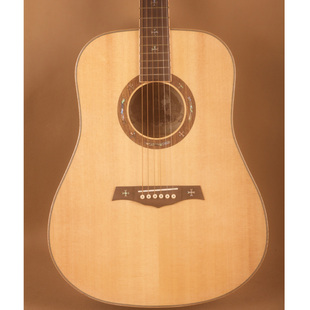 正品包邮〓crusader 十字军 u-9 高档单板民谣吉他/原木吉它