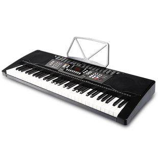 正品美科8650电子琴61键钢琴键盘成人儿童初学教学电子琴带麦克风