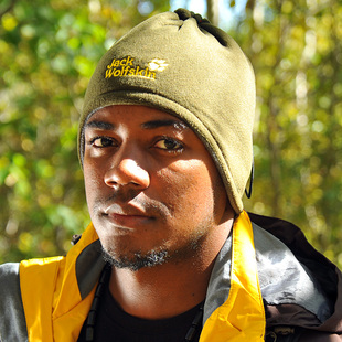 狼爪男士户外抓绒保暖三用脖套滑雪帽多色