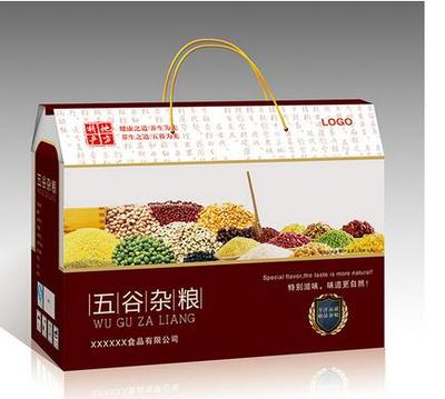 通用五谷杂粮包装盒礼品盒有机杂粮盒农产品粗粮高档精品盒定制