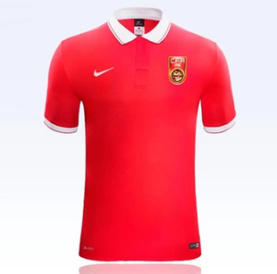 球衣 专柜正品 2015新款中国队主场球衣 国家队足球比赛队服红色正版