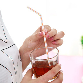 家用一次性吸管喝饮料咖啡果汁吸管弯头粗吸管孕妇独立包装100根