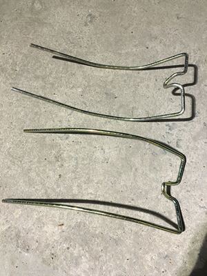 福田收割机配件rg40弹齿 rg35收割机拨禾轮耙杆 拨禾爪