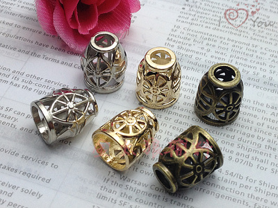 服饰辅料金色金属吊钟吊子绳扣高档时尚帽子吊绳大衣纽